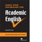 Check Your Vocabulary for ACADEMIC ENGLISH