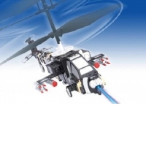 Elicopter Mini Apache HCW-8300, dimensiuni 19 x 16,5 x 10 cm