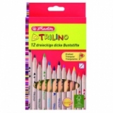 Scoala || Articole de colorat || Creioane color - CREIOANE COLOR TRIUNGHIULAR TRILINO 1/1 SET 12