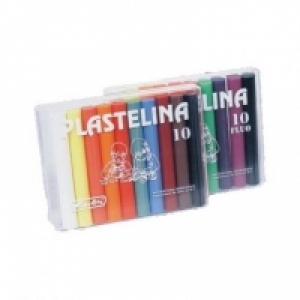 Scoala || Articole de colorat || Plastilina - PLASTILINA HERLITZ SET 10 CULORI ECONOMIC CUTIE PLASTIC