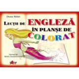 Lectii de engleza in planse de colorat