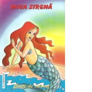 Mica sirena - Carte de colorat