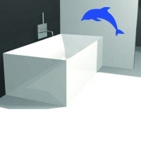 Sticker decorativ Delfin(30x21)
