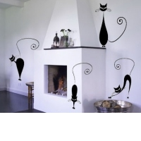 Sticker decorativ Pisicute(45x95)