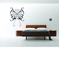 Sticker decorativ Fluture romantic(30x41)