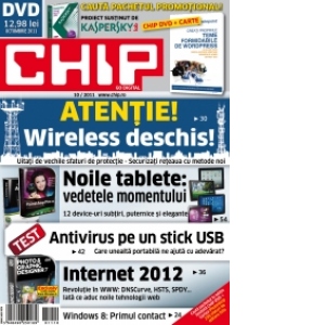 Chip cu DVD - Octombrie 2011