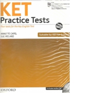KET Practice Tests - Four tests for the Key English Test - with key (Includes audio CD)