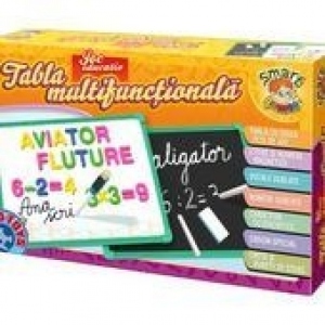 Tabla multifunctionala educativa cu numere si alfabet