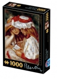 Puzzle 1000 piese Pierre August Renoir - Two Girls Reading