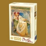 Puzzle 1000 piese Alphonse Mucha - Princess Hyacinth