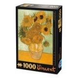 Puzzle 1000 piese Vincent Van Gogh - Sunflowers