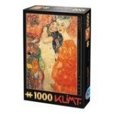 Puzzle 1000 piese Gustav Klimt - Girlfriends (detail)