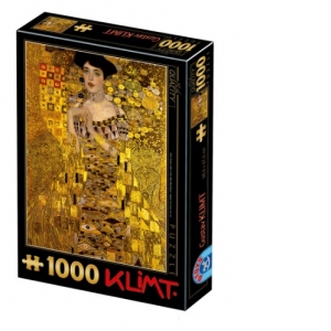 Puzzle 1000 piese Gustav Klimt - Adele Boch-Bauer I