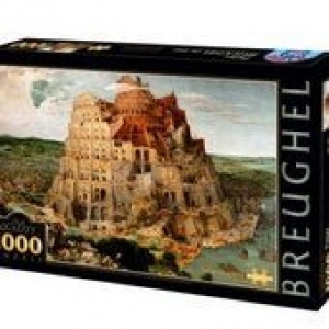 Puzzle 1000 piese Pieter Breughel - The tower of Babel
