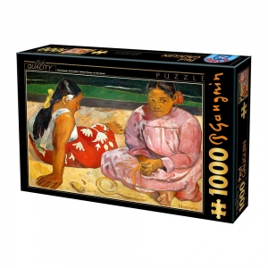 Puzzle 1000 piese Paul Gauguin - Femei tahitiene pe plaja