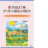 English for children - Caiet de lucru +4 ani