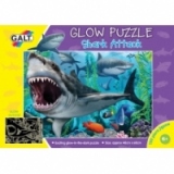 Puzzle 150 - Glow Puzzle - Shark Attack