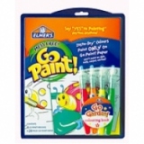 Go Paint! - Go Garden - 4 Brushes and Colouring Book