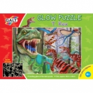 Puzzle 150 - Glow Puzzle - T. Rex