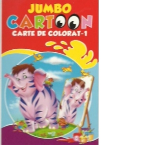 Jumbo Cartoon - Carte de colorat 1