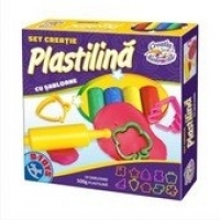 Set creatie plastilina cu sabloane