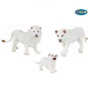 Set figurine Papo-Familie de lei albi