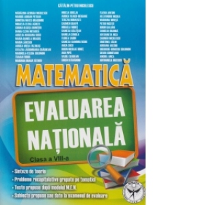 Matematica: Evaluarea Nationala pentru elevii clasei a VIII-a