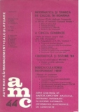 AMC, Volumul 44 - Informatica si tehnica de calcul in Romania. A cincea generatie. Cibernetica si sisteme 84. Minicalculatorul independent I102F