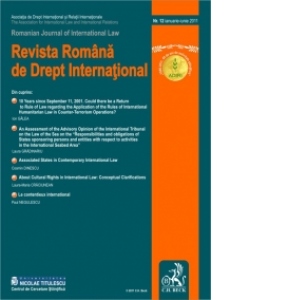 Revista Romana de Drept International nr. 12/2011