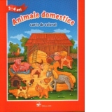Animale domestice - carte de colorat (3-4 ani)