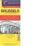 Brussels - Bruxelles - Brusszel. International City Map (1:12000)