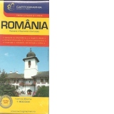 Roumanie - Rumanien - Romania. European Road Map (1:800 000) Harta turistica si rutiera