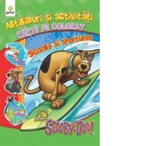 Scooby-Doo! Scooby si sporturile - Carte de colorat. Abtibilduri si activitati