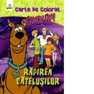 Scooby-Doo! Rapirea catelusilor - Carte de colorat