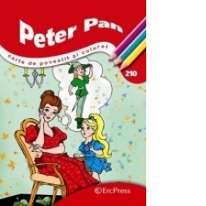 Peter Pan - Carte de povestit si colorat