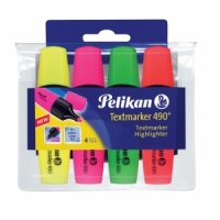 TEXTMARKER 490 SET4 CULORI, BLISTER