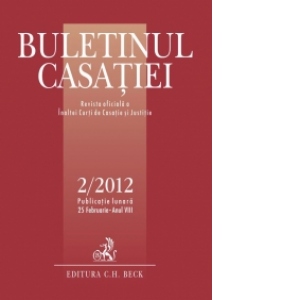 Buletinul Casatiei, nr. 2/2012