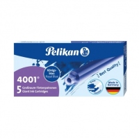Patroane cerneala 4001, dimensiune mare, culoare albastru royal, set 5