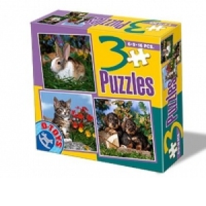 3 Puzzle - Fotografii animale 2