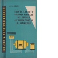 Cum se executa presarea clemelor de legatura ale conductoarelor si cablurilor