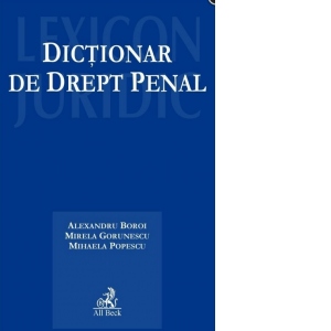 Dictionar de drept penal