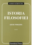 Istoria filosofiei, Volumul al II-lea - Editie princeps