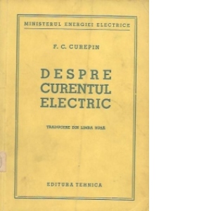 Despre curentul electric (traducere din limba rusa)