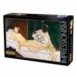 Puzzle 1000 piese Edouard Manet - Olympia