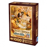 Puzzle 1000 piese Biscuits Lefevre-Utile