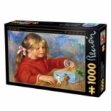 Puzzle 1000 piese Pierre Auguste Renoir - Claude Renoir at play Sun