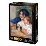 Puzzle 1000 piese Pierre Auguste Renoir - Gabrielle and Jean