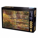 Puzzle 1000 piese Claude Monet - The Japanese Bridge