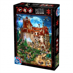 Puzzle 1000 piese Cartoon Collection - Dracula
