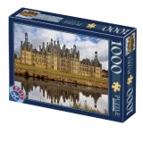 Puzzle 1000 piese Castele Franceze - Chateau de Chambord